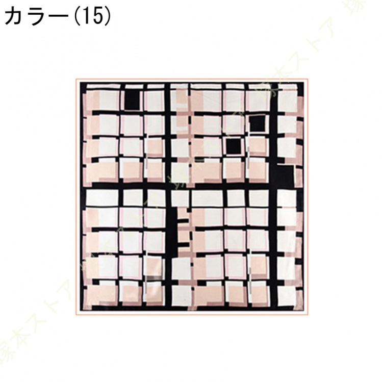 スカーフ シルク レディース 春 夏 秋 冬 小判 正方形 シルク 保温 コモ 絹 65*65cm ネッカチーフ 日焼け対策 プレゼント ギフト 妻 オフィス 誕生日 母の日の画像