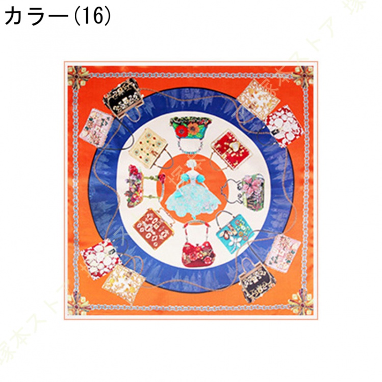 スカーフ シルク レディース 春 夏 秋 冬 小判 正方形 シルク 保温 コモ 絹 65*65cm ネッカチーフ 日焼け対策 プレゼント ギフト 妻 オフィス 誕生日 母の日の画像