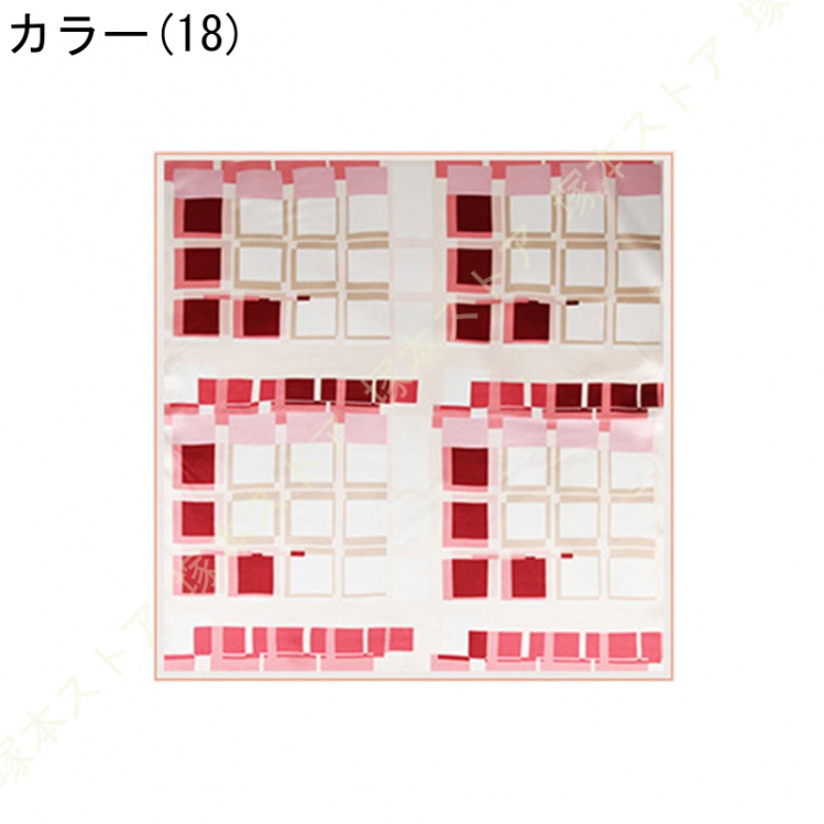 スカーフ シルク レディース 春 夏 秋 冬 小判 正方形 シルク 保温 コモ 絹 65*65cm ネッカチーフ 日焼け対策 プレゼント ギフト 妻 オフィス 誕生日 母の日の画像