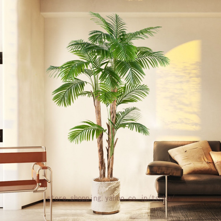 造花 ヤシの木 Amazon｜人工観葉植物 フェイクグリーン 大型 造木 人工ヤシの木