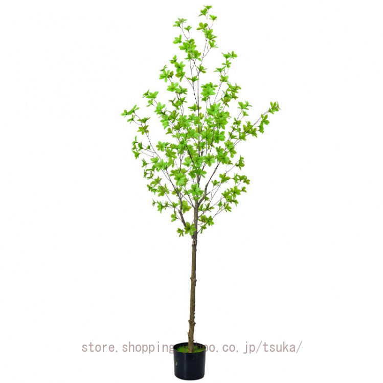 フェイクグリーン 人工観葉植物 樹木 大型 ドウダンツツジ 鉢植え