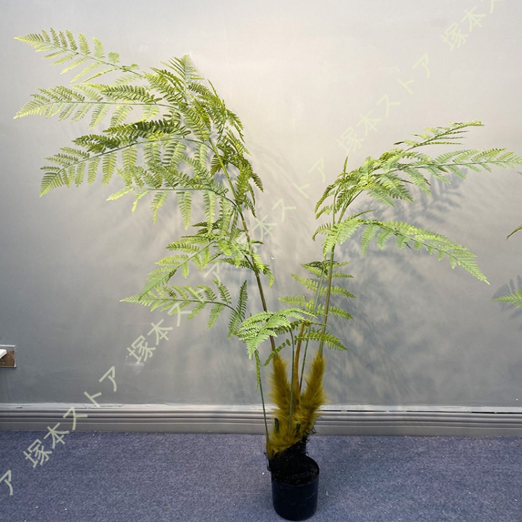 観葉植物 フェイクグリーン おしゃれ インテリア シダ植物 常緑樹 防臭