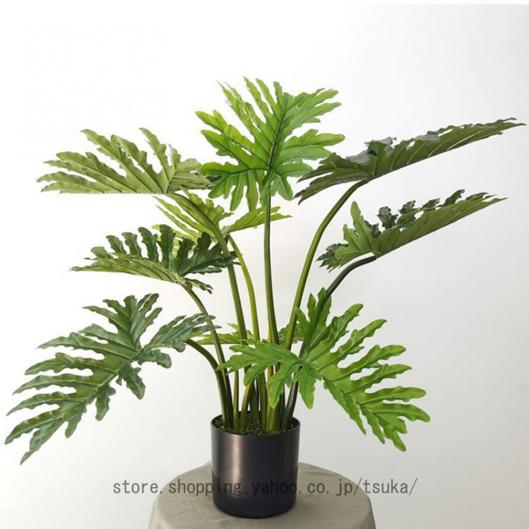 人工観葉植物 モンステラ フェイクグリーン 人工 室内 リビング オフィス 一人暮らし 緑 観葉樹 インテリア 風水 お祝い プレゼント ギフト 抗菌 防汚_1