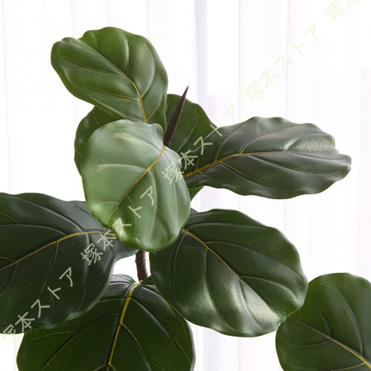 人工観葉植物 フェイクグリーン 本物そっくり ウンベラータ 大型 幸福