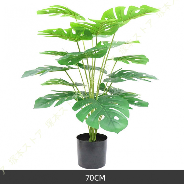 フェイクグリーン モンステラ 観葉植物 人工観葉植物 人工樹木 大型