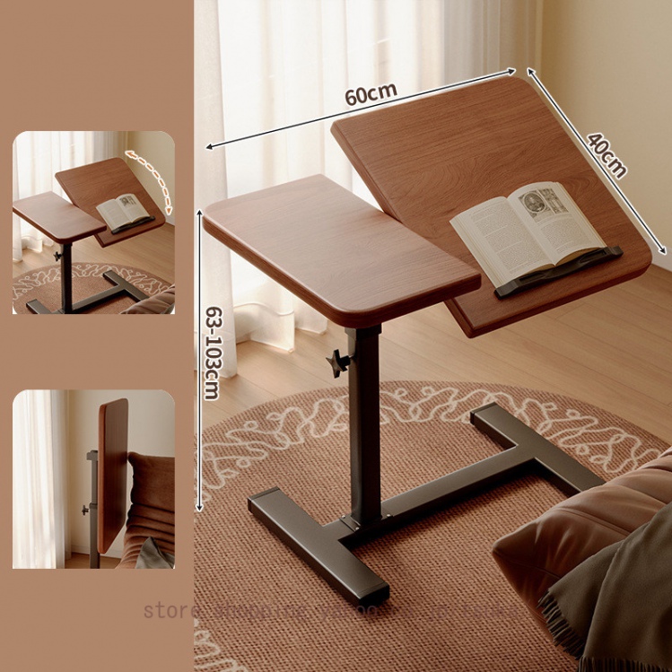 サイドテーブル 昇降式 テーブル 高さ調節 立ち机 ソファ 昇降式デスク