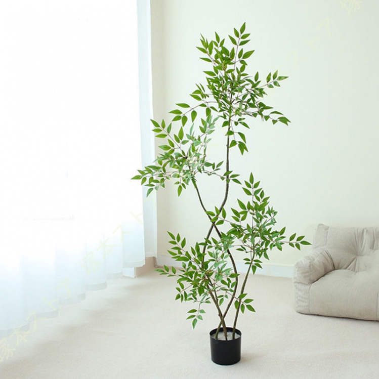 本物そっくり 観葉植物 竹 七夕笹 アジアン インテリア フェイク