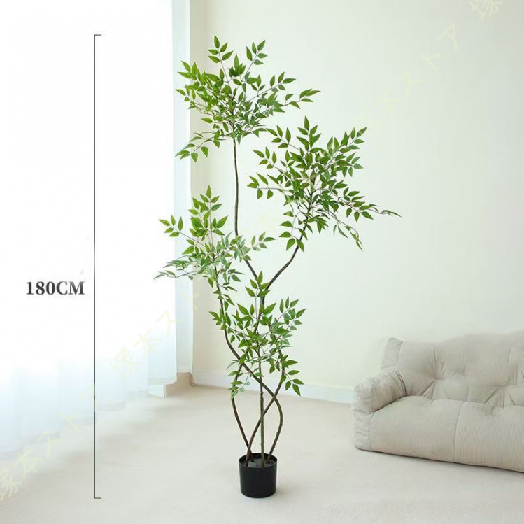 本物そっくり 観葉植物 竹 七夕笹 アジアン インテリア フェイク