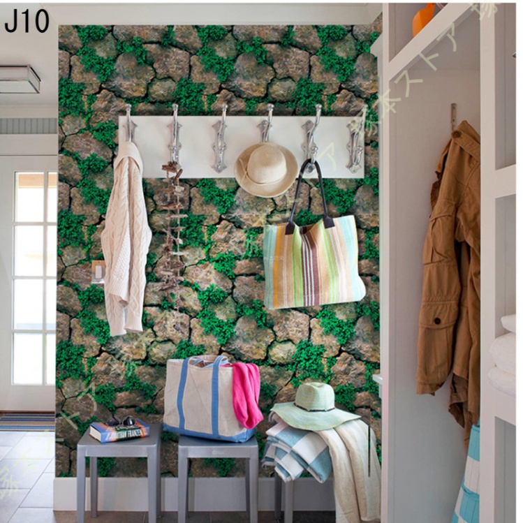 壁紙シール 木目 レンガ風 壁紙 防水 シート リメイクシート