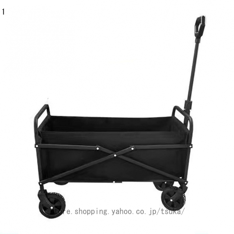 ショッピングカート 折り畳み式 耐荷重150KG 高さ調節 業務用 農業 輸送 静音 コンテナボックス 飛び出し防止 簡単取り付け ストッパー付き 荷物 釣り 運動会_1