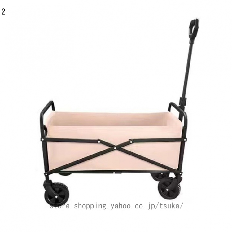 ショッピングカート 折り畳み式 耐荷重150KG 高さ調節 業務用 農業 輸送 静音 コンテナボックス 飛び出し防止 簡単取り付け ストッパー付き 荷物 釣り 運動会_2