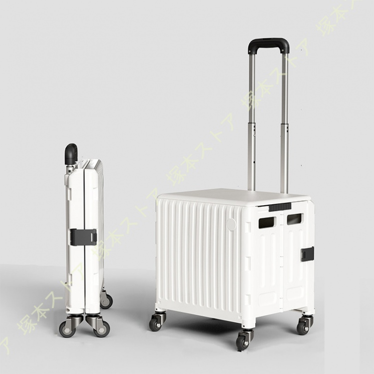 【送料込】ちいかわ　台湾限定　折り畳み式コンテナキャリーカート キャリー 折り畳み式 カート 軽量 静音設計 ボックス コンテナ