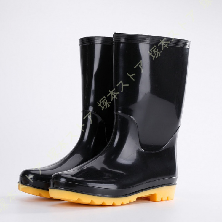 長靴 作業長靴 耐油 ロング PVC ハイカット メンズ レディース レイン
