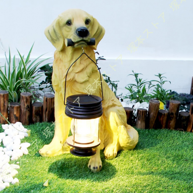 ガーデニングライト ソーラーライト 屋外 犬 犬 置物 LED ガーデン 