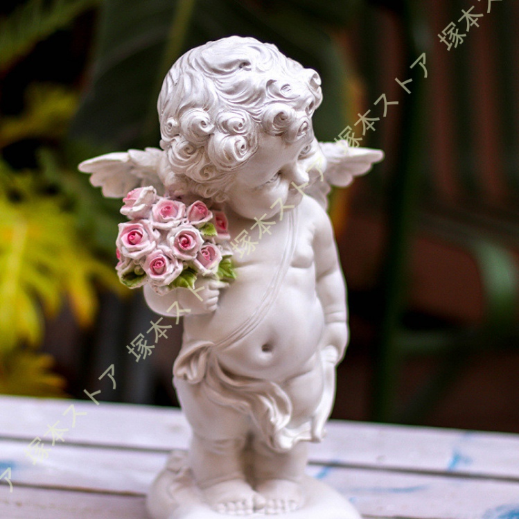 天使 ガーデン 雑貨 庭飾り 置物 オブジェ かわいい 盆栽造園 盆栽飾り