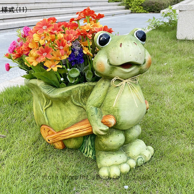 動物の置物 かわいい ガーデン オーナメント アニマル オブジェ