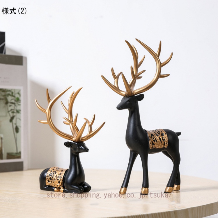 鹿の置物（オブジェ、置き物）｜インテリア雑貨 | 家具、インテリア の