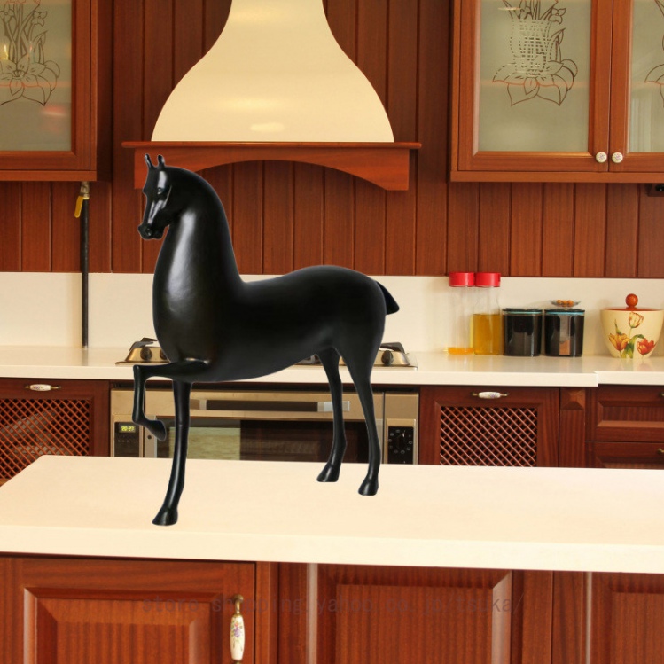 馬の置物 風水 インテリア雑貨 オフィス 棚 テレビ台 キャビネットの