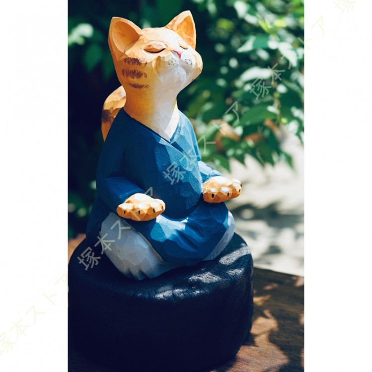 猫 置物 オブジェ 玄関 インテリア おしゃれ 小物 卓上 デスク リビング 寝室 雑貨 オーナメント インテリア雑貨 癒しグッズ おもしろグッズ かわいい 手作り_1
