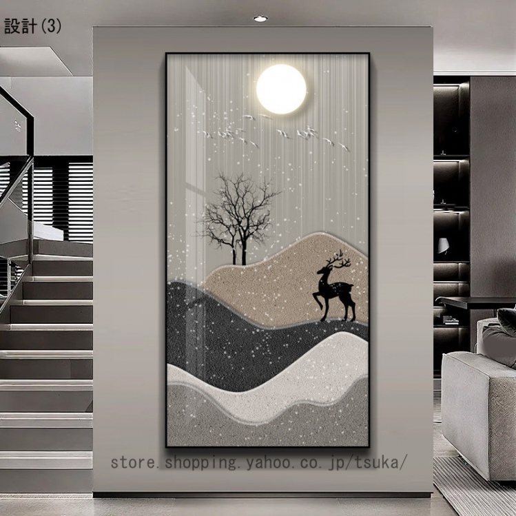 アートパネル 風水 玄関 シンプル ポスター オシャレ 絵画 開運 金運アップ リビング飾り 飲食店 インテリア アートポスター フレーム付き 抽象画 風景画_3