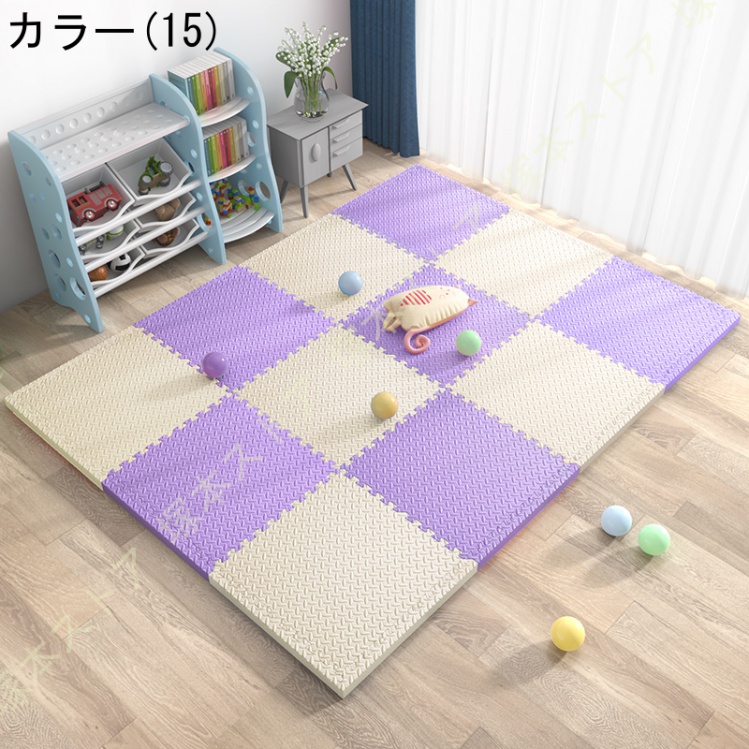 ジョイントマット ラグ カーペット 保温防寒 床暖房対応 防音 抗菌防臭