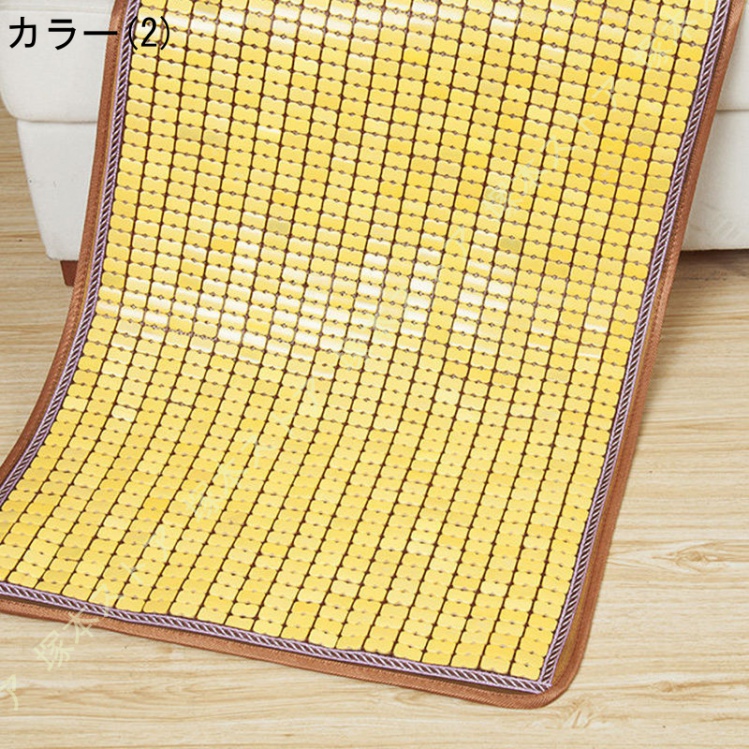 シートクッション 夏用 竹 ソファカバー 涼しい 座ぶとん 竹マット シーツ 抗菌 防臭 涼感シーツ 敷き物 ソファー保護 滑り止め 座布団 クール デスク |  | 02