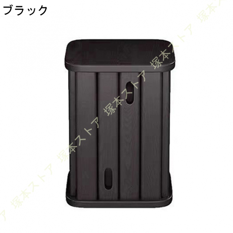 椅子 4脚セット 木製 スツール スタッキング 天然木 インテリア チェア 椅子 イス ウッド スタッキング チェア 腰掛け いす 四角 椅子 家具 玄関 キッチン_3