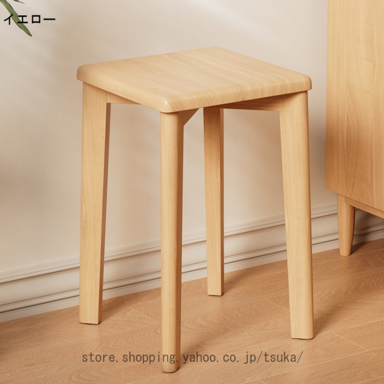 1332建具屋一筋58年のおじいちゃんの手作りスツール、イス☆タモの