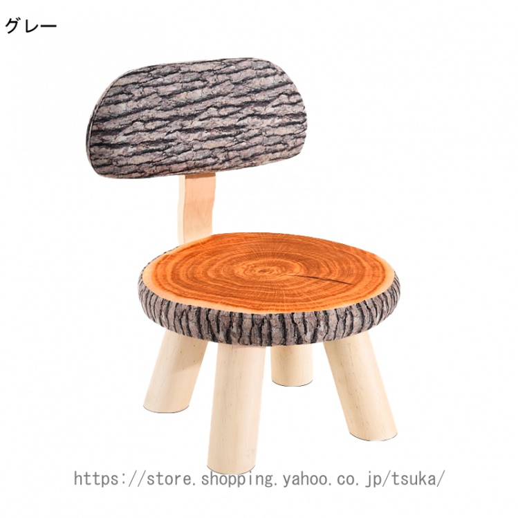 スツール おしゃれ 北欧 木製 木脚 チェア チェアー 椅子 イス 背もたれ付き 低い 低め 小さい 小さめ コンパクト ミニ 木製 丸い 丸型 円形 ナチュラル｜tsuka｜03