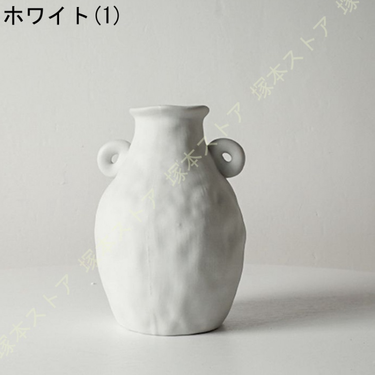 ミニ 花瓶 陶器 花器 装飾 陶磁器 プランター ミニチュア セラミック 花瓶 置物 ポット ミニ 陶器 装飾 ミニ シーン 小道具 わかさま陶芸  エレガント