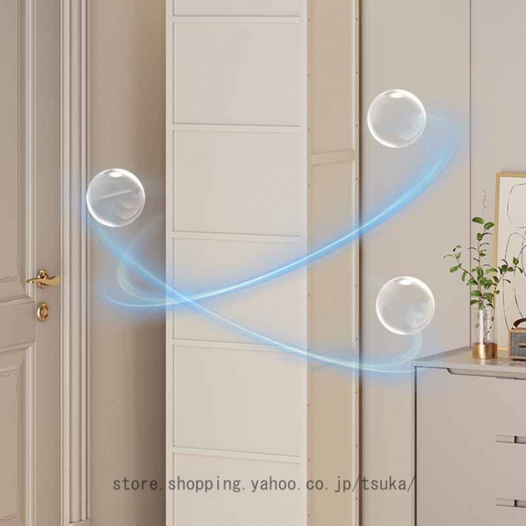 下駄箱 シューズキャビネット 天然竹製 シューズラック 扉付き 8段 大