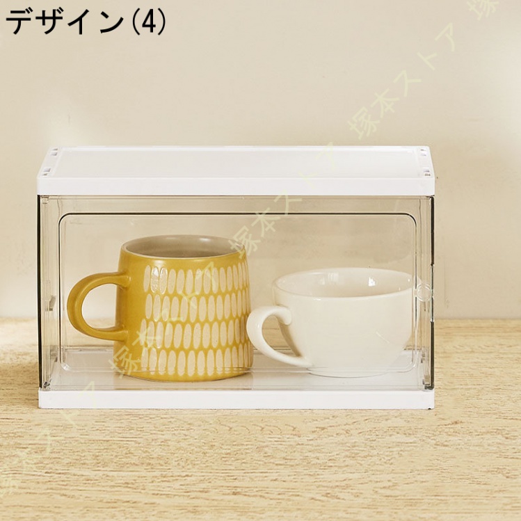 食器棚 防塵 すき間収納 コップホルダー 隙間 すきま収納 食器 コップ