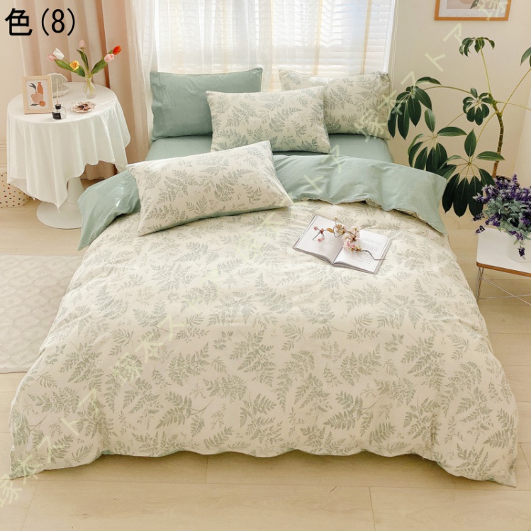 花柄 北欧 掛け布団カバー 布団カバー ダブル シングル 掛カバー 韓国