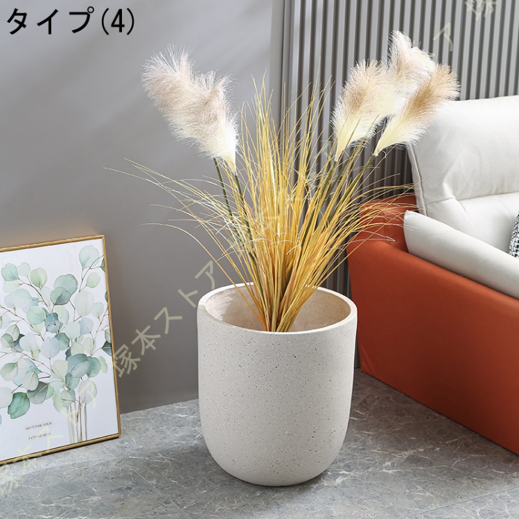 フラワーポット 植木鉢 サボテン鉢 北欧 方形 セメント鉢 シンプル 排水孔付き 通気性 オシャレ 丸形 大型 ヨーロッパ調 スタイル ガーデニング用品_4