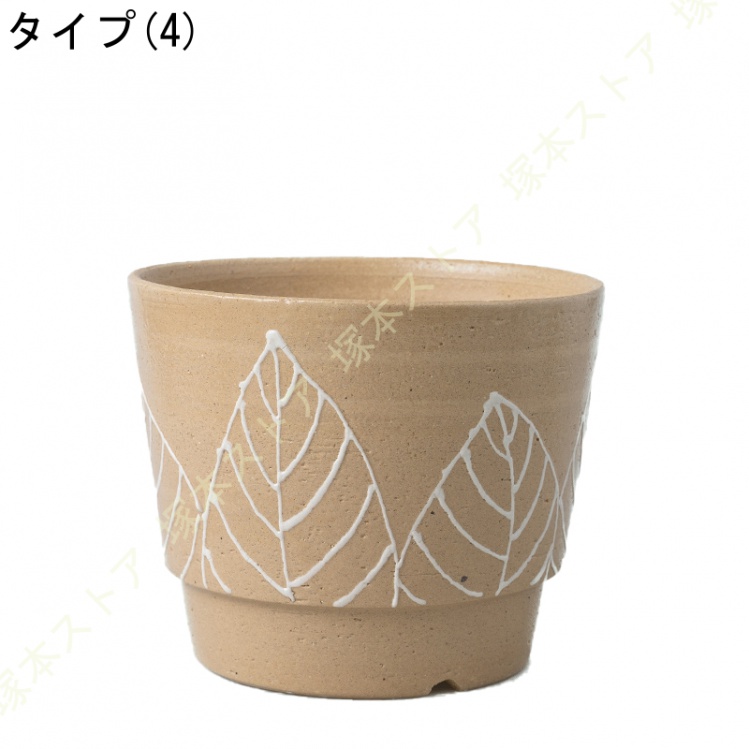 サボテン鉢 鉢植え 植木鉢 セラミック 北欧 おしゃれ 排水孔付き 田園風 通気性 モダン 小型 多肉植物鉢 プランター シンプル 個性的 円形 玄関 事務室_4