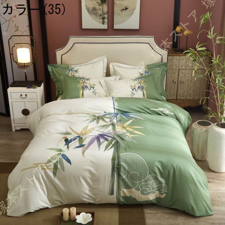 寝具カバーセット 綿100% 敷き布団カバー 掛ふとんカバー 花柄 姫系カバー4点セット 布団カバーセット 掛布団カバー 掛け布団カバー フラットシーツ 枕カバー |  | 30