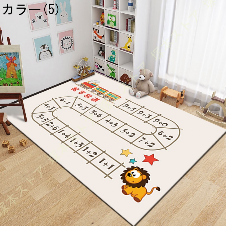 赤ちゃん ベビー プレイマット 遊びマット ABC 教育 早期教育 大判