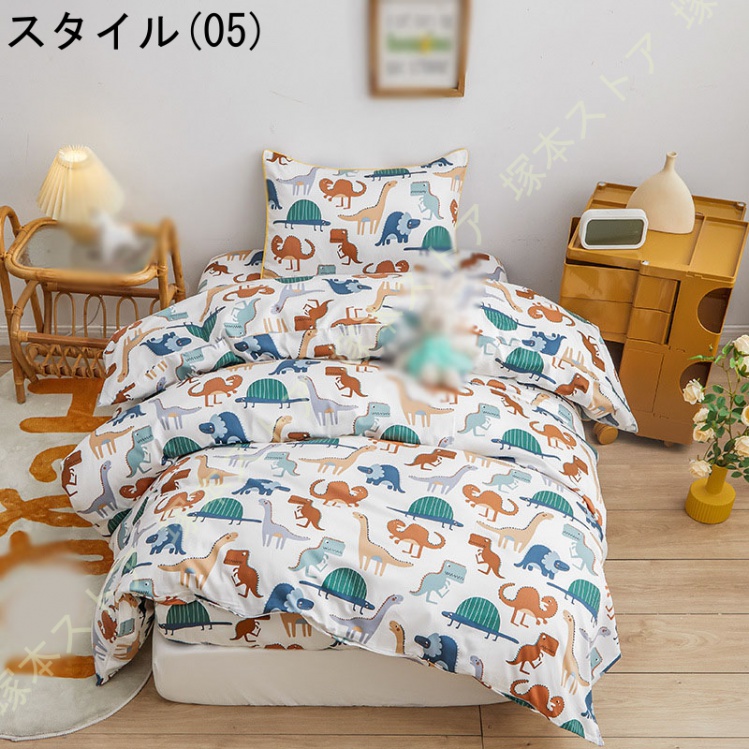 洗える 布団カバー シングル 単品売り 綿100 やわらかい 掛け布団カバー ダブル 吸湿速乾 抗菌防臭 ビーチスキン 北欧 掛布団カバー セミダブル 単品_5
