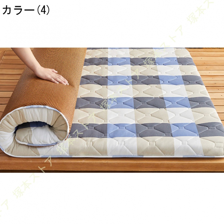 高反発マットレス 厚約6 ベットマット 敷き布団 敷布団 通気性 両面使用可能 冬用と夏用 ポリエステル表面＋ラタン表面 接触冷感 マットレス 寝心地いい_4