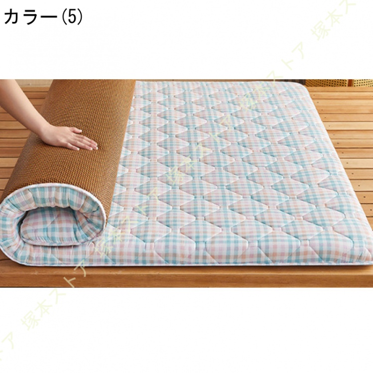 高反発マットレス 厚約6 ベットマット 敷き布団 敷布団 通気性 両面使用可能 冬用と夏用 ポリエステル表面＋ラタン表面 接触冷感 マットレス 寝心地いい_5