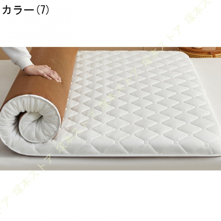 高反発マットレス 厚約6 ベットマット 敷き布団 敷布団 通気性 両面使用可能 冬用と夏用 ポリエステル表面＋ラタン表面 接触冷感 マットレス 寝心地いい_7