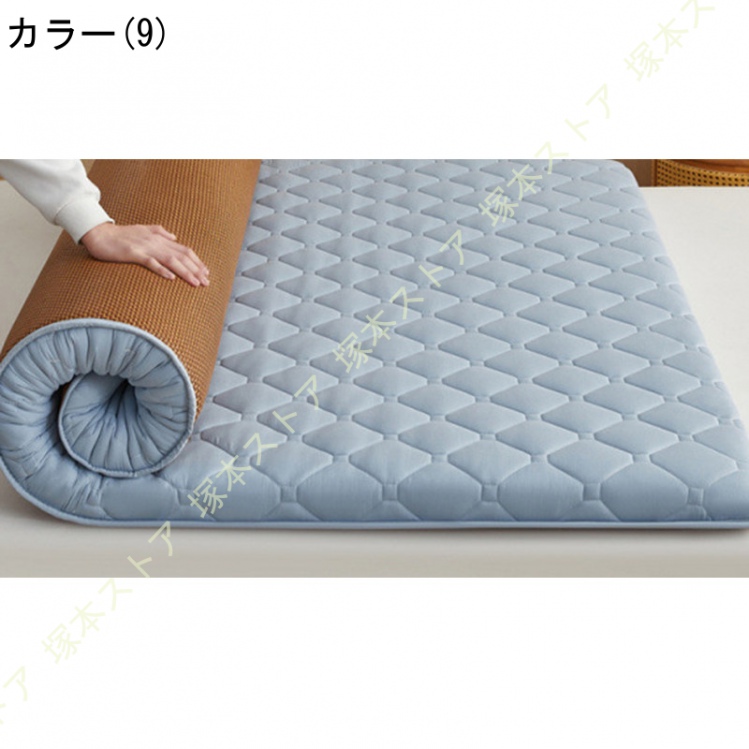高反発マットレス 厚約6 ベットマット 敷き布団 敷布団 通気性 両面使用可能 冬用と夏用 ポリエステル表面＋ラタン表面 接触冷感 マットレス 寝心地いい_9