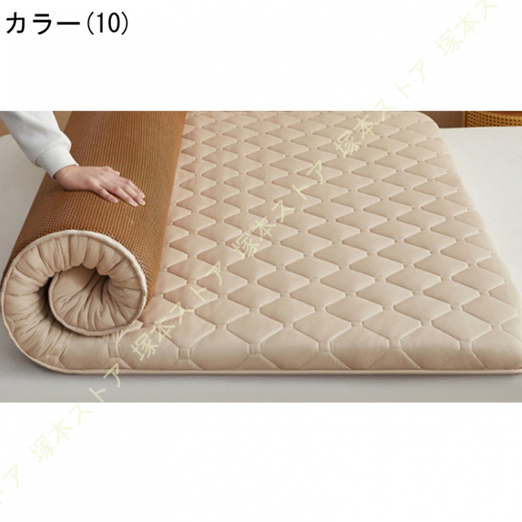 高反発マットレス 厚約6 ベットマット 敷き布団 敷布団 通気性 両面使用可能 冬用と夏用 ポリエステル表面＋ラタン表面 接触冷感 マットレス 寝心地いい_10