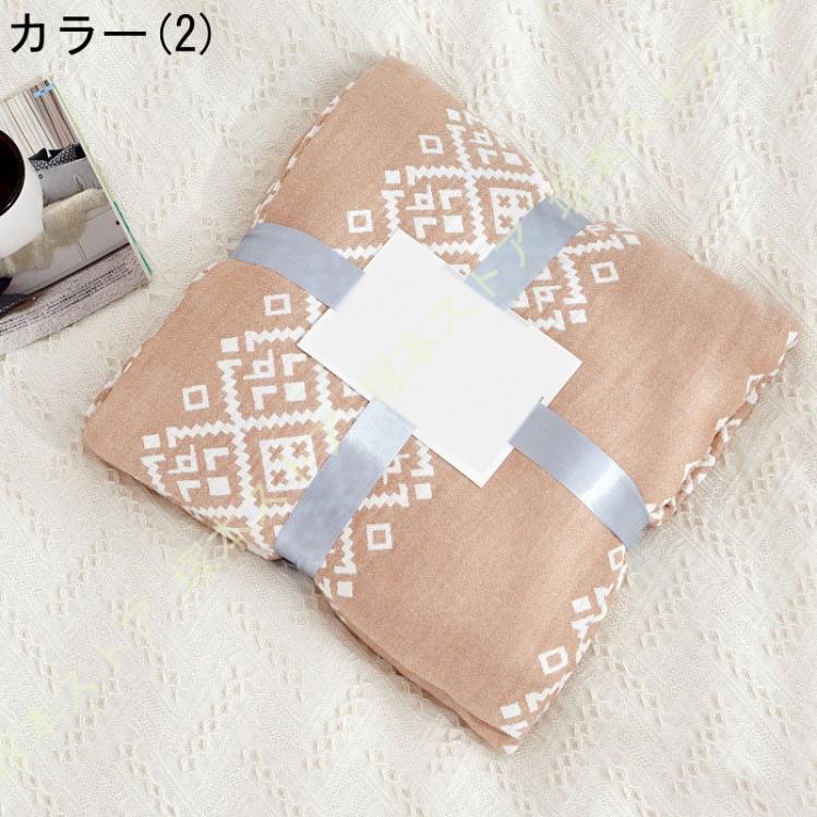 綿 ガーゼケット シングル セミダブル 200x230cm 寝具 毛布 春 夏 残暑 秋 用 洗うほどに柔らかい 涼感 速乾 通気性 吸水性 洗える 夏用 ブランケット ガーゼ_2