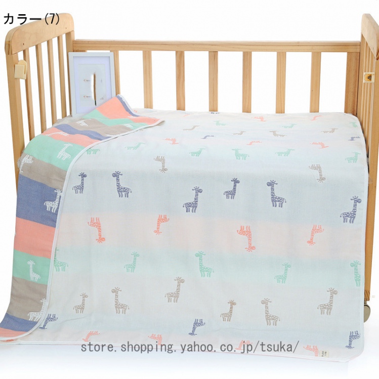 ガーゼケット ベビー 北欧 ベビーケット 2枚 お昼寝 赤ちゃん 寝具 6重 ガーゼ 生地 6重ガーゼケット 子供 お昼寝ケット 約110× ...