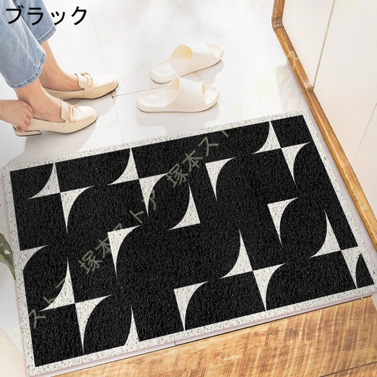 玄関マット 屋外 大判 泥落とし ラバーマット おしゃれ オシャレ 室内 屋内 兼用 ドアマット 北欧 スタンダードマット エントランスマット ...