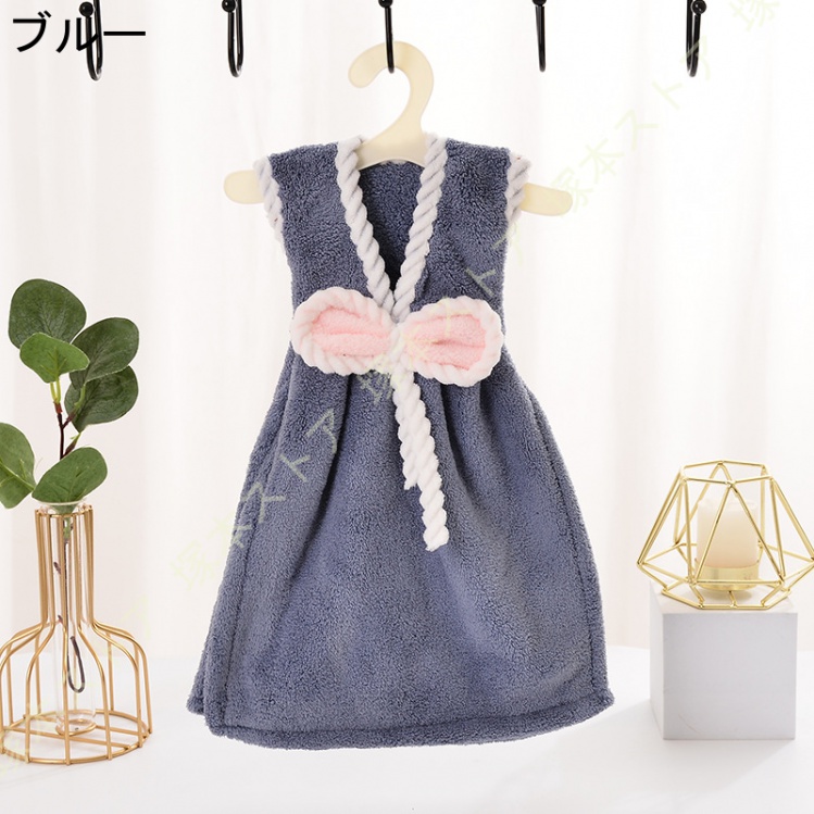 ワンピース　タオル 5枚セット 吸水性の良いドレスタオル 2枚セット ハンドタオル キッチン