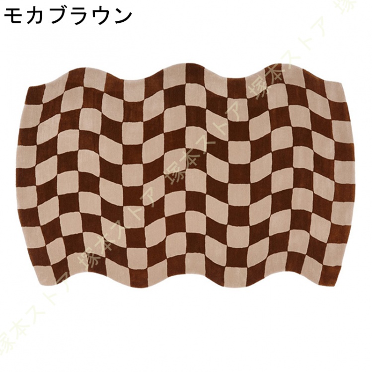 洗える ラグマット オールシーズン 1畳 2畳用 和風 防ダニ 滑り止め付 ホットカーペット対応 床暖房対応 冬用 一年中使える マット ラグマット カーペット_7