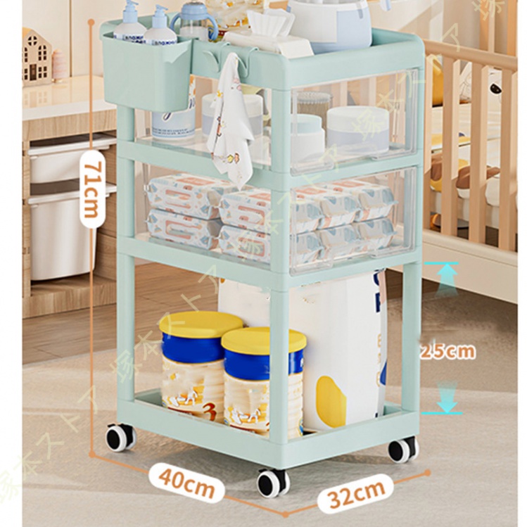 ワゴン 収納カート ベビー用品収納 キャスター付き 3段引き出し付き 82×29 Amazon.co.jp: ワゴン 収納カート ベビー用品収納 キャスター付き 3段
