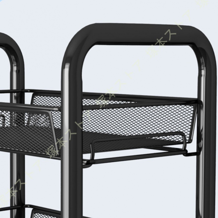 キッチンワゴン キャスター付き 5段 カート メッシュ キッチン